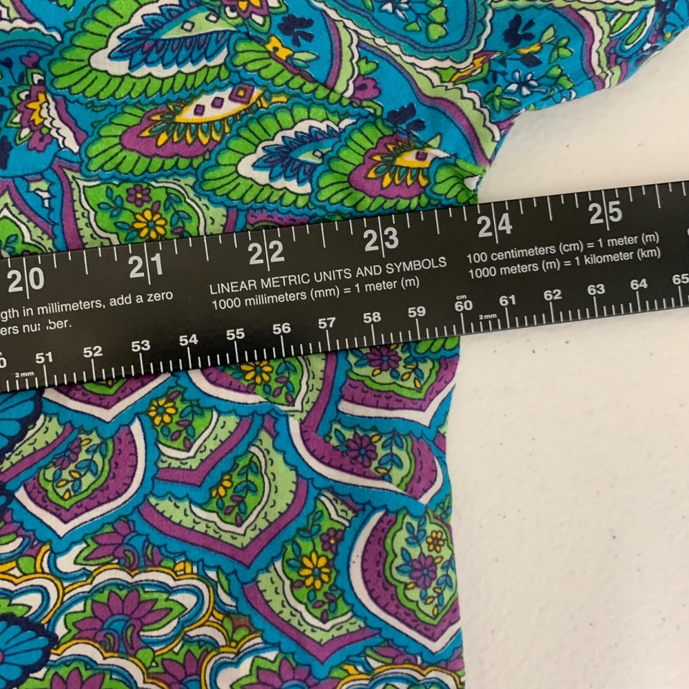 Norm Thompson Escape the Ordinary Colorful Blouse Size 1X - Picture 5 of 10